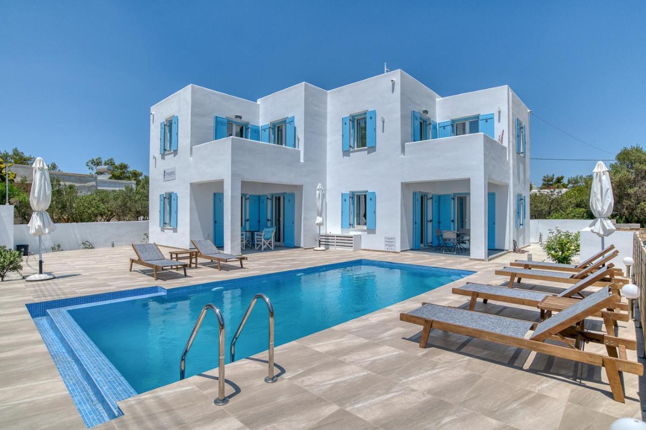 Ippocampos Seaside Serenity - Unwind At Paros Poolside Retreats Alikí Exterior foto