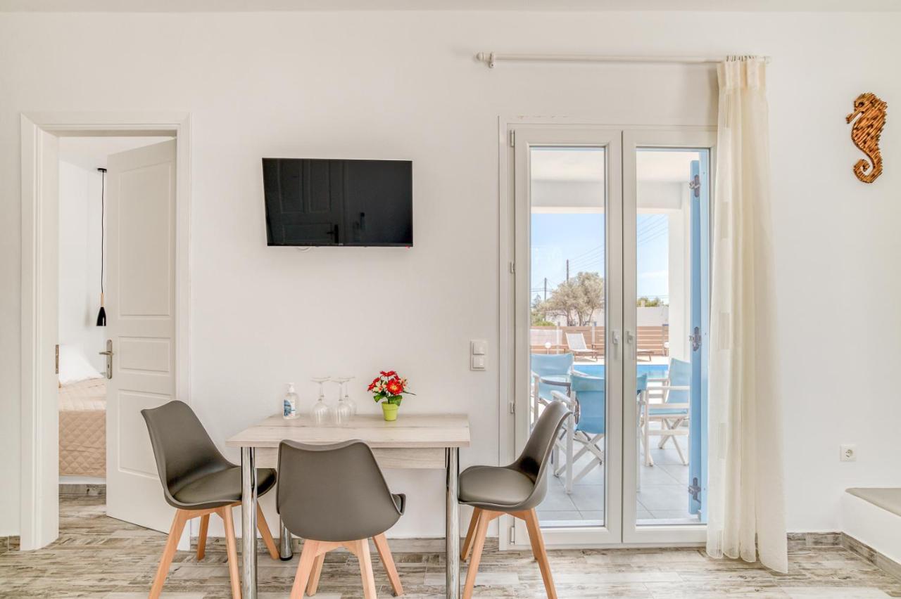 Ippocampos Seaside Serenity - Unwind At Paros Poolside Retreats Alikí Exterior foto