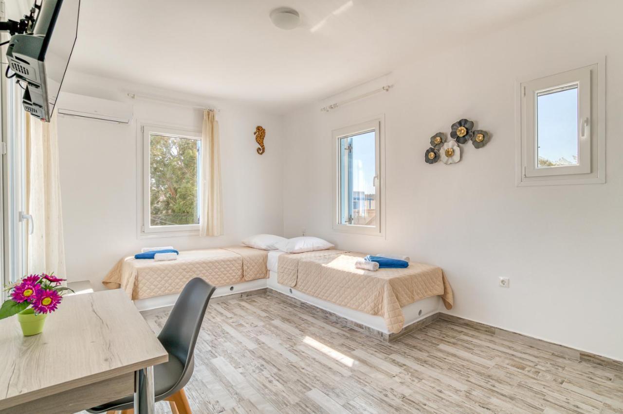 Ippocampos Seaside Serenity - Unwind At Paros Poolside Retreats Alikí Exterior foto