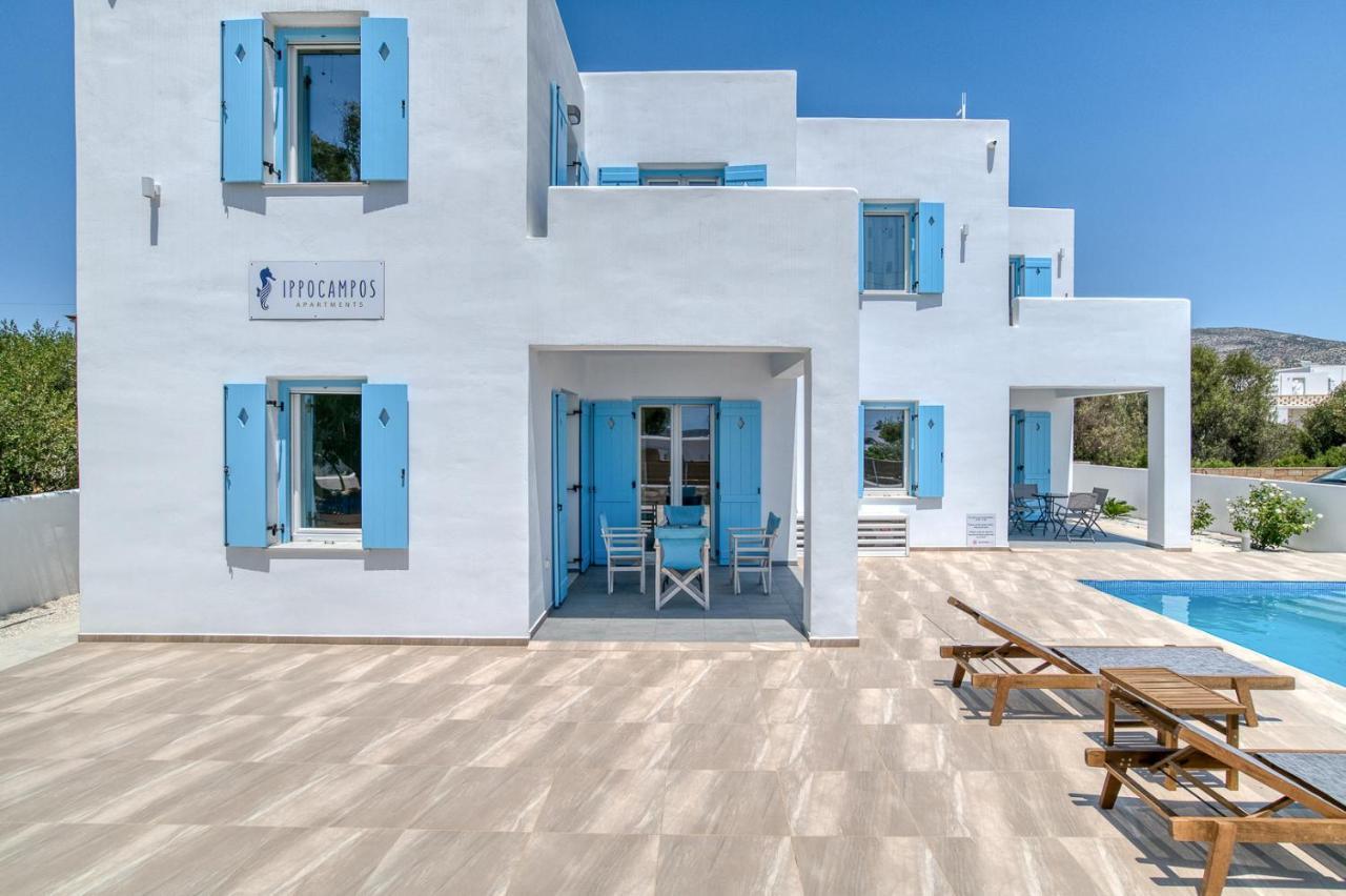 Ippocampos Seaside Serenity - Unwind At Paros Poolside Retreats Alikí Exterior foto